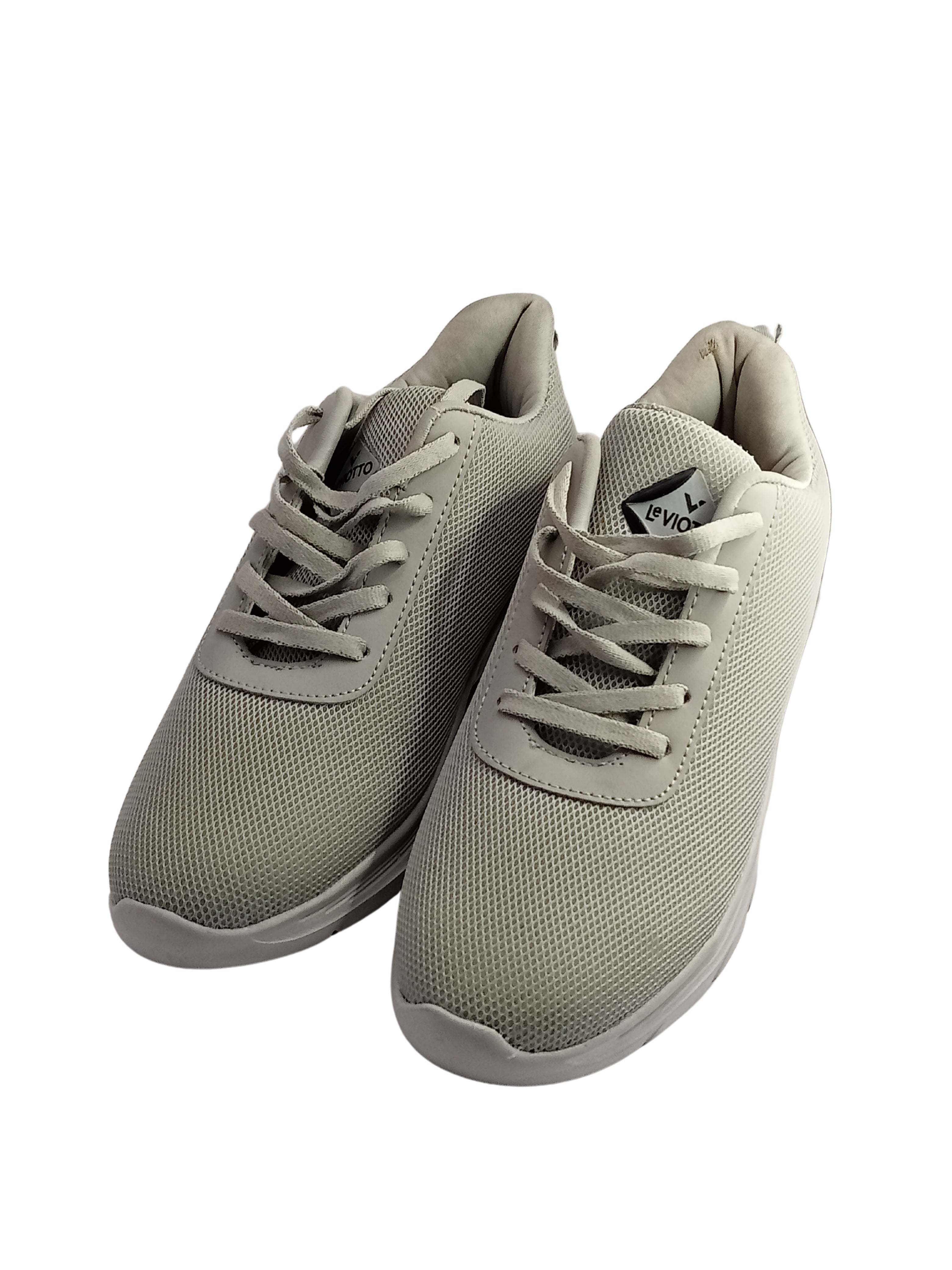 LeLIOTTO GRAY Walking Shoe - Embrace Comfort and Style