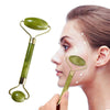 Jade Marble Roller - Double Head Facial Massage Tool for Face Lift, Relaxation, and Skin Care