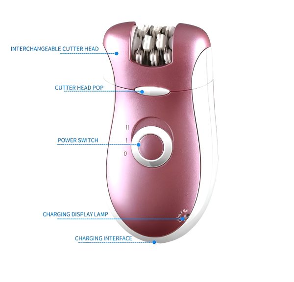 Kemei 2 In 1 Epilator & Shaver - Body Hair Remover Machine