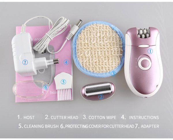 Kemei 2 In 1 Epilator & Shaver - Body Hair Remover Machine