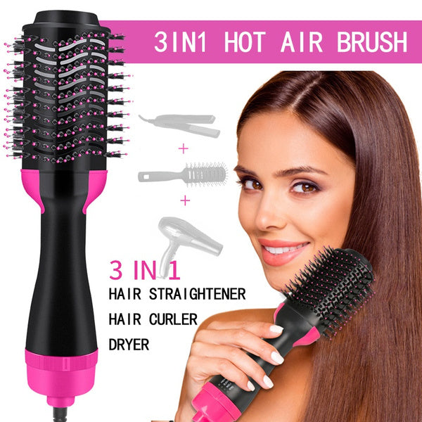 One Step Hot Air Brush (Dryer + Styler) 3 in 1