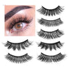 Eye Lashes / False Eyelashes Extension Wispy Fluffy Think Lashes ( Pack Of 10)