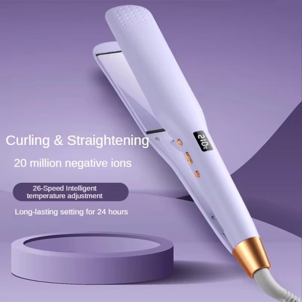 Remington Keratin Therapy Hair Straightener - 980°F with LCD Display (Light Purple)