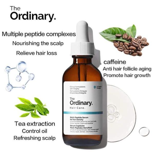 The Ordinary Multi-Peptide Serum for Hair Density - Includes Barcode & Batch Code